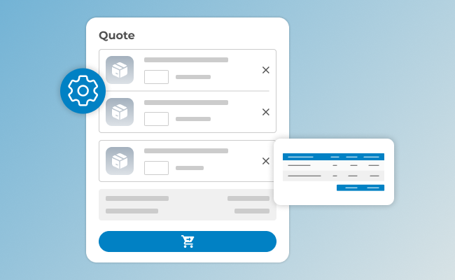 price quote configurator